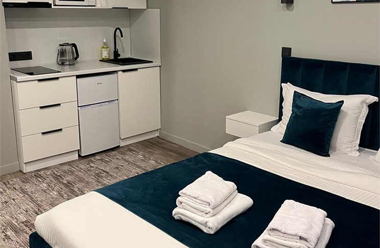 Апартаменты на 10-м этаже